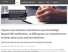 Tablet Screenshot of gsprogress.us